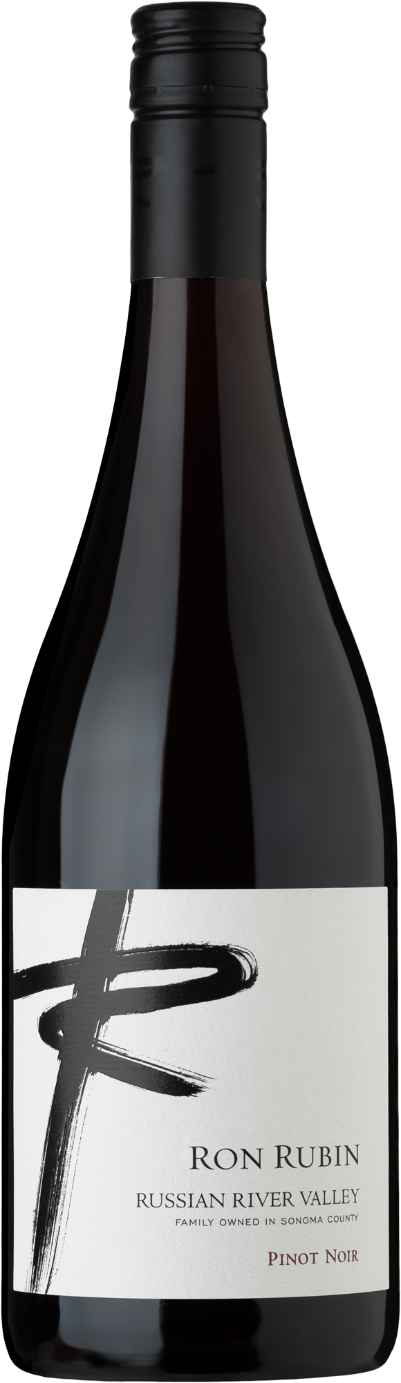 Ron Rubin Pinot Noir Wine Bottle