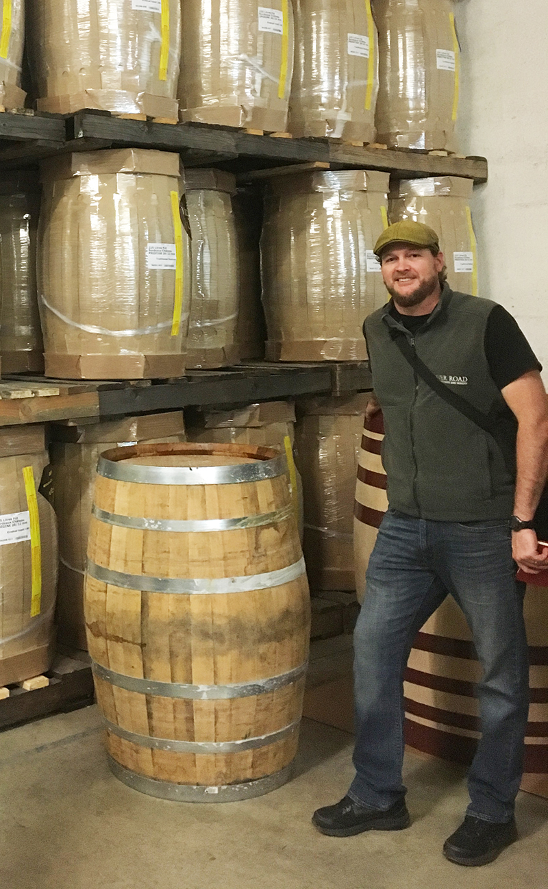 Associate Winemaker and Cooper Ed Morris